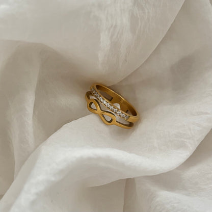 Conrad ring - 18k gold plated