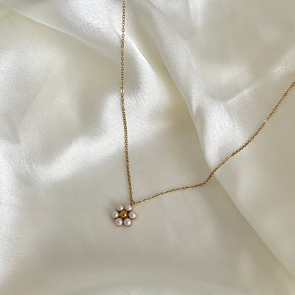 Julie necklace - 18k gold plated