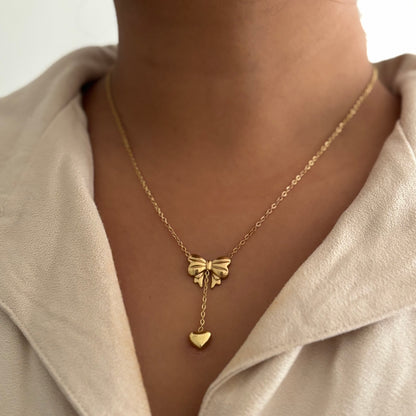 Belle necklace - 18k gold plated