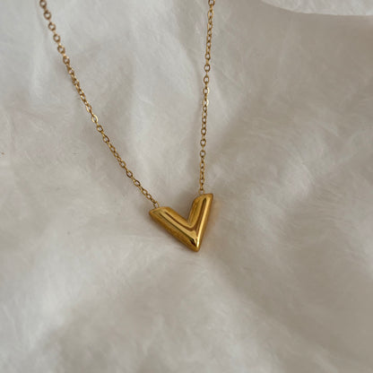 Veronica necklace - 18k gold plated