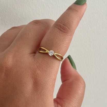 Forever ring - 18k gold plated