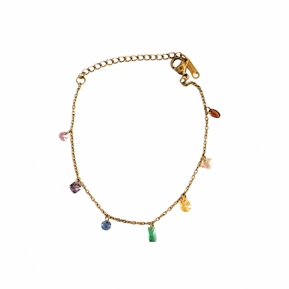 Rubina bracelet - 18k gold plated
