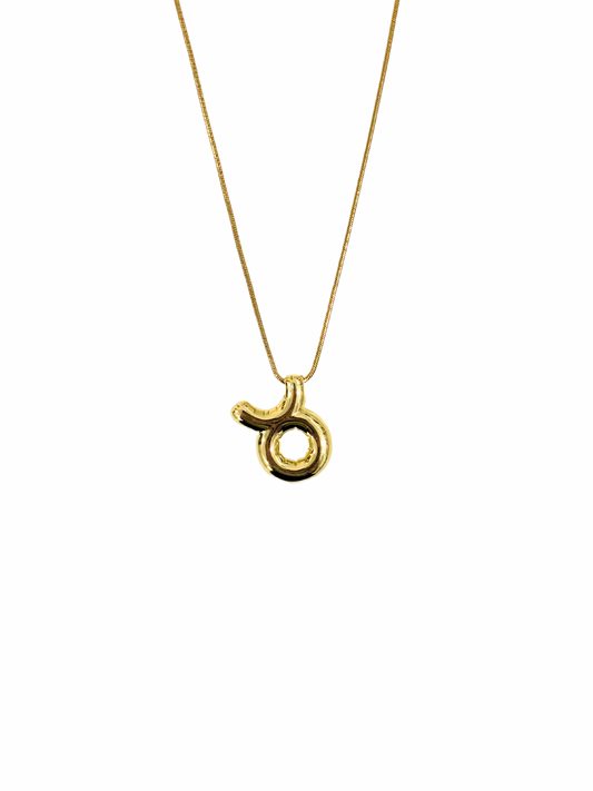 Zodiac necklace: Taurus