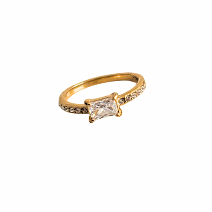 Elena ring - 18k gold plated