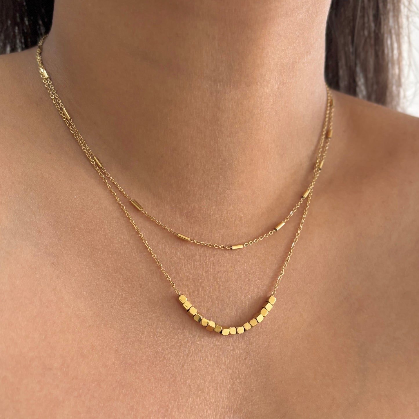 Aurelia layered necklace