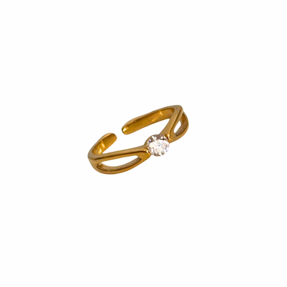 Forever ring - 18k gold plated