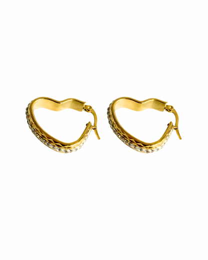 Amara earrings - 18k gold plated