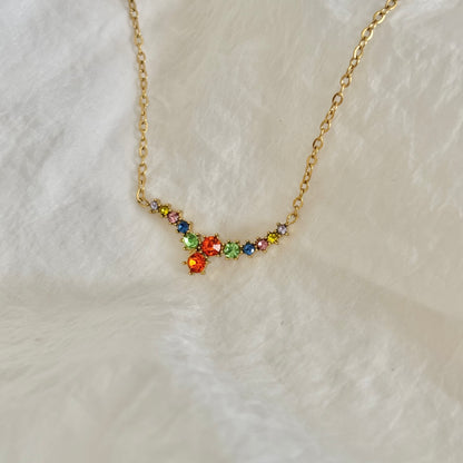Chromey necklace - 18k gold plated