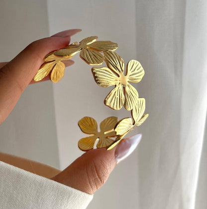 the marigold cuff - 18k gold plated