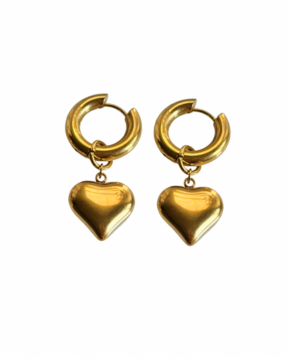 Lover huggies - 18k gold plated