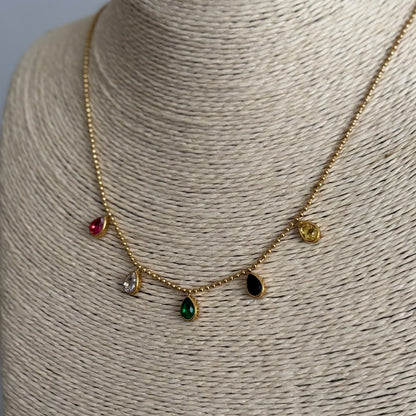 Amelia necklace - 18k gold plated