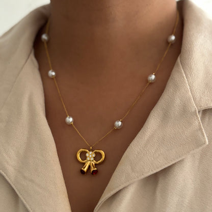 Elsa necklace - 18k gold plated