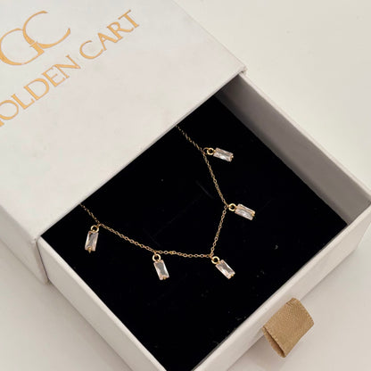 Clarrisa necklace - 18k gold plated