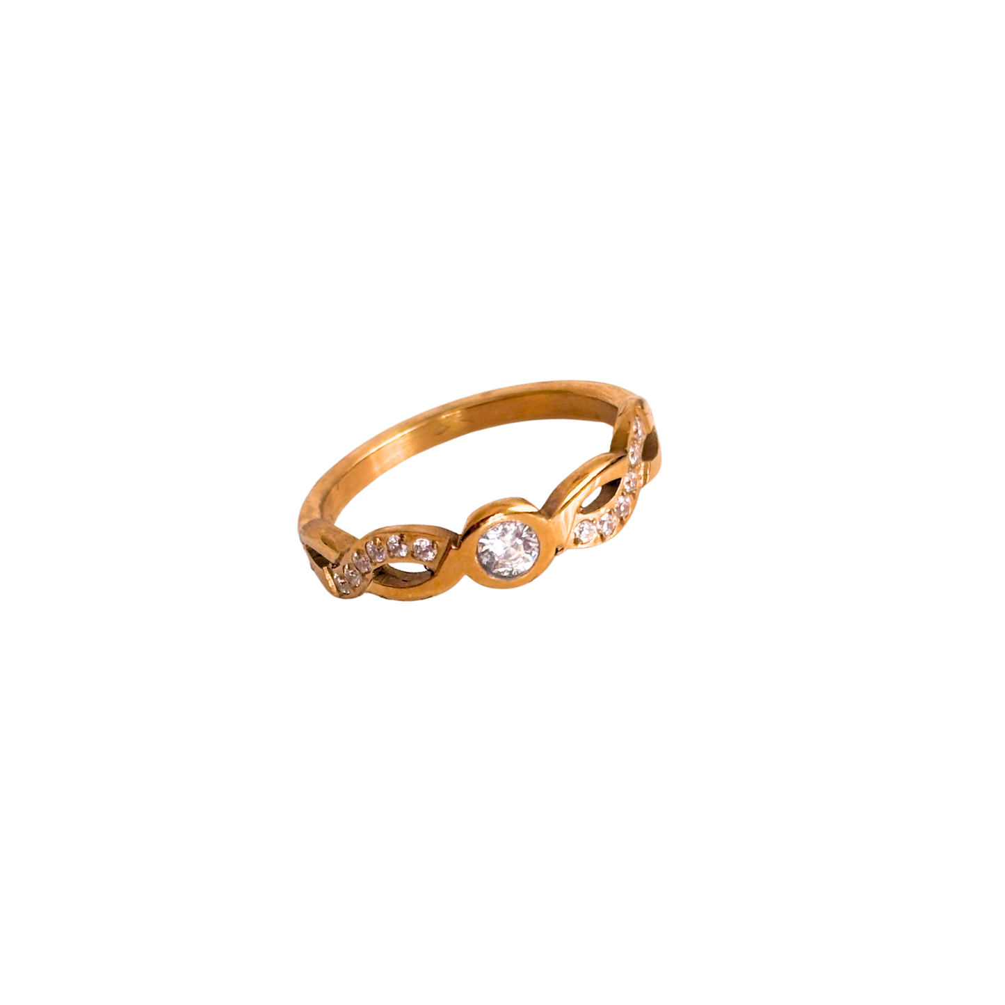 Alina ring - 18k gold plated