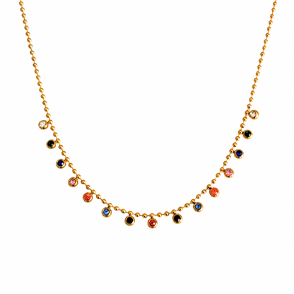 Francesca necklace - 18k gold plated