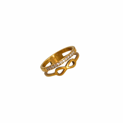 Conrad ring - 18k gold plated