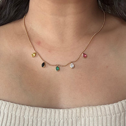 Amelia necklace - 18k gold plated