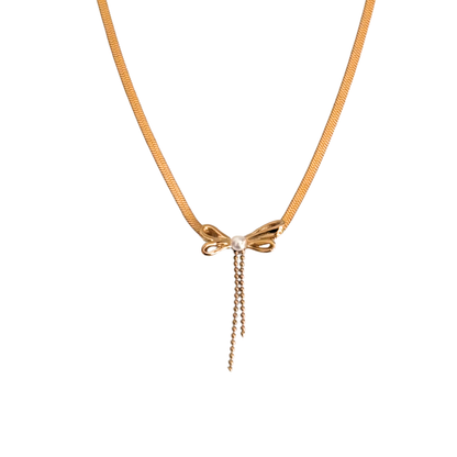 Ballerina necklace - 18k gold plated