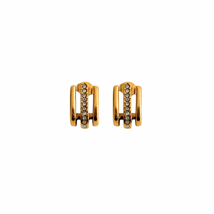 Juhi earrings - 18k gold plated