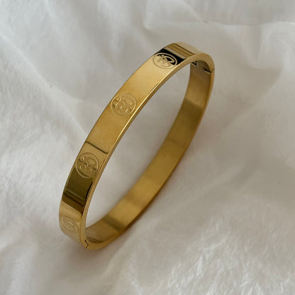 Ishaan unisex band - 18k gold plated
