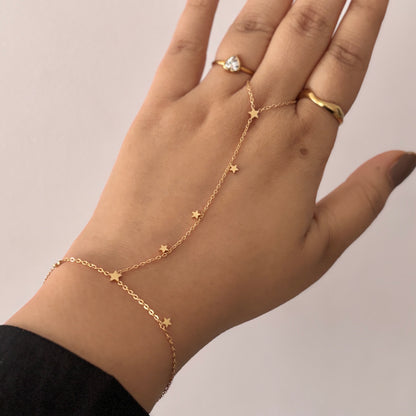 Astra Handchain - 18k gold plated