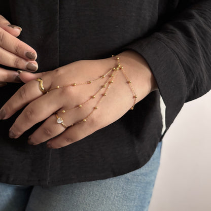 Nina handchain - 18k gold plated