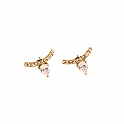 Luna earrings - 18k gold plated