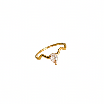 Naira ring - 18k gold plated
