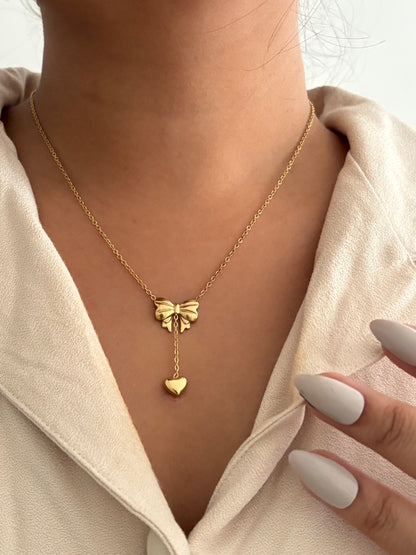 Belle necklace - 18k gold plated