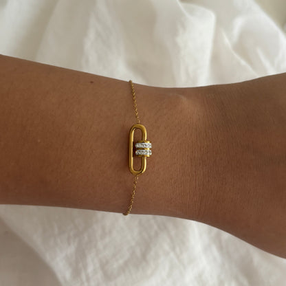 Sophie bracelet - 18k gold plated