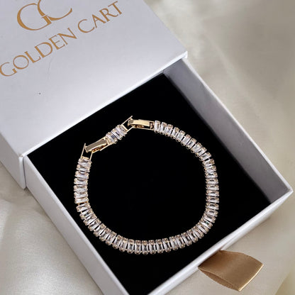 Rhinella bracelet - 18k gold plated