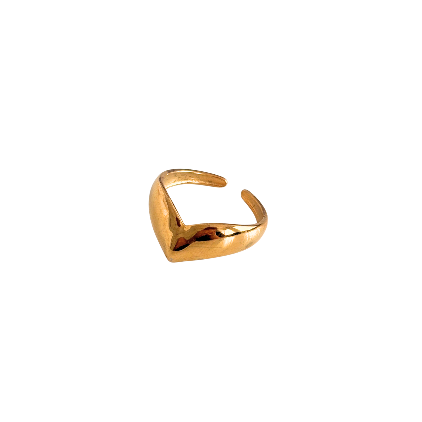 Mila ring - 18k gold plated