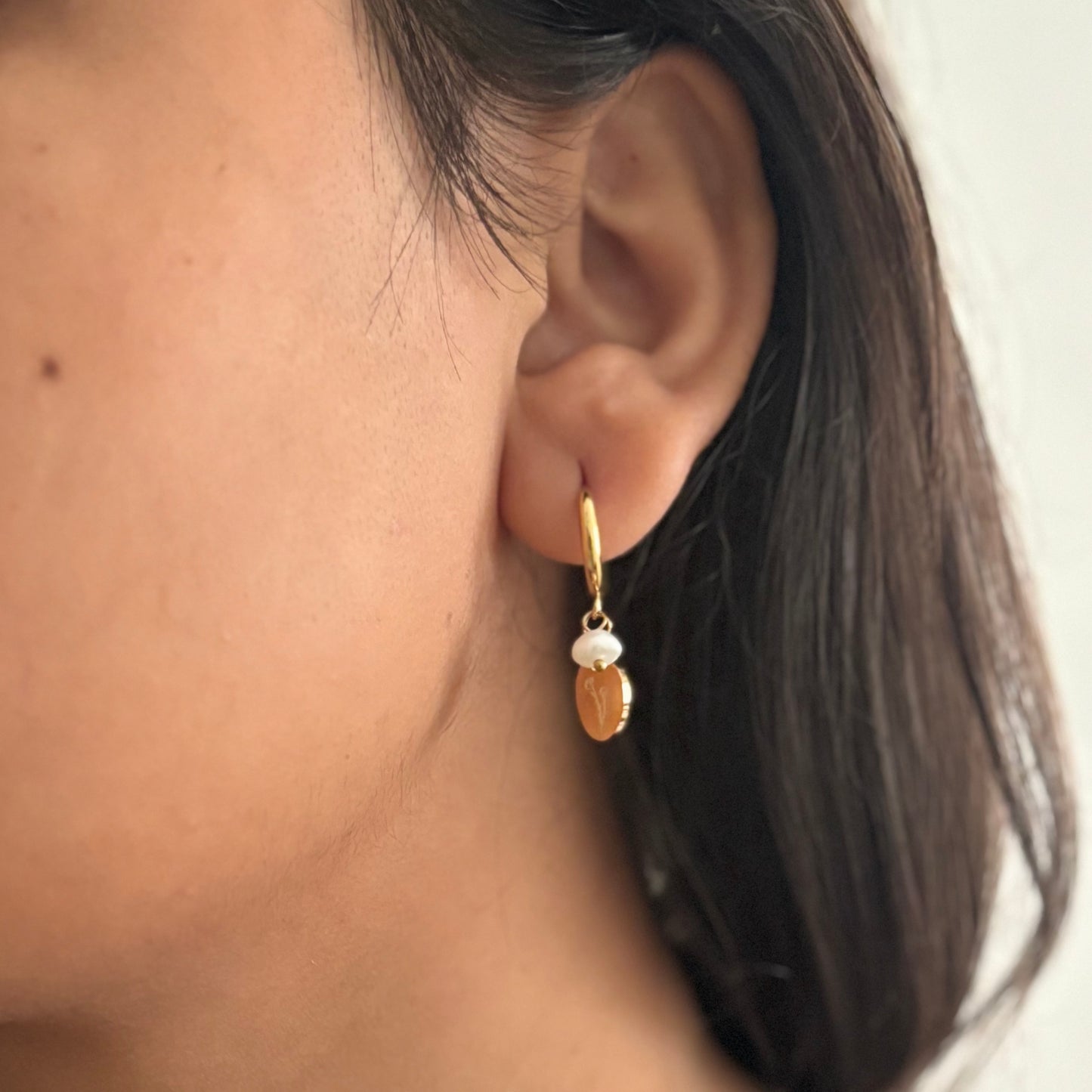Evelyn drop earrings