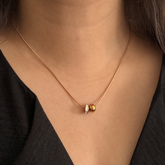 Camille Necklace - 18k Gold Plated