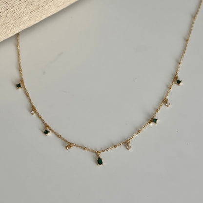 Fern necklace - 18k gold plated