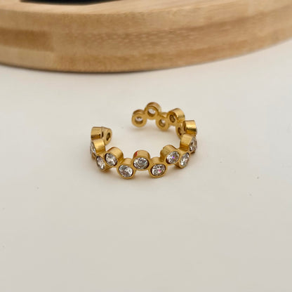 Meher ring - 18k gold plated