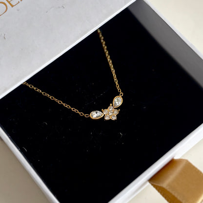 Starlit necklace - 18k gold plated