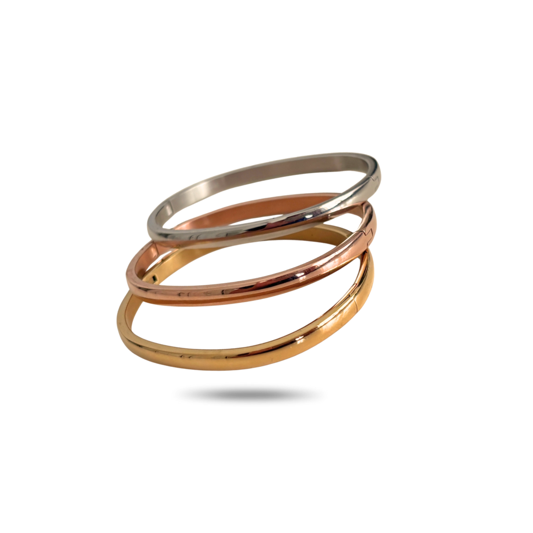 Ziva Baby Size Plain Band - 18k Gold Plated