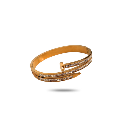 Trinity Baby Size Band - 18k Gold Plated