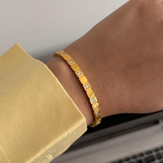 Kiara band - 18k gold plated