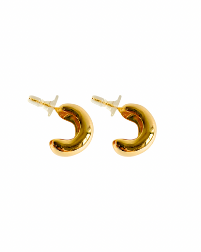 Vera hoops - 18k gold plated