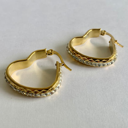 Amara earrings - 18k gold plated