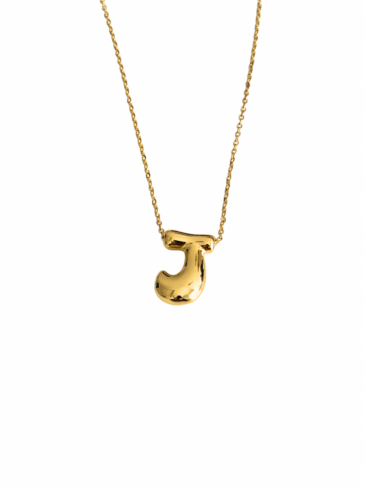 Initial necklace : J