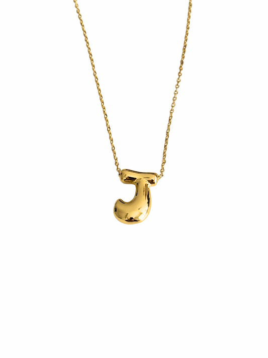 Initial necklace : J