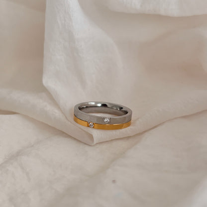 Selena ring - 18k gold plated
