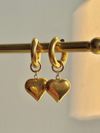 Lover huggies - 18k gold plated