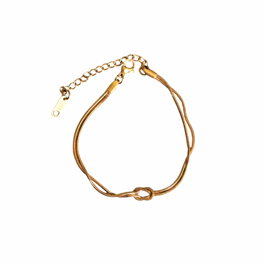 Bond bracelet- golden