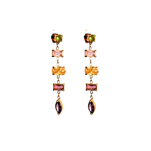 Ember earrings- 18k gold plated