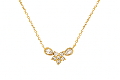 Starlit necklace - 18k gold plated