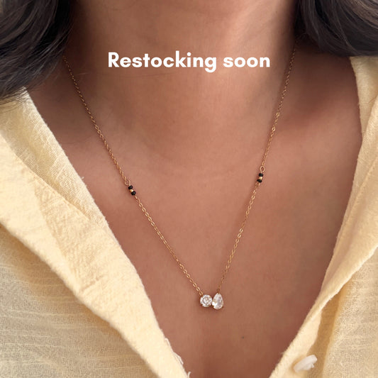 Bebo mangalsutra - 18k gold plated